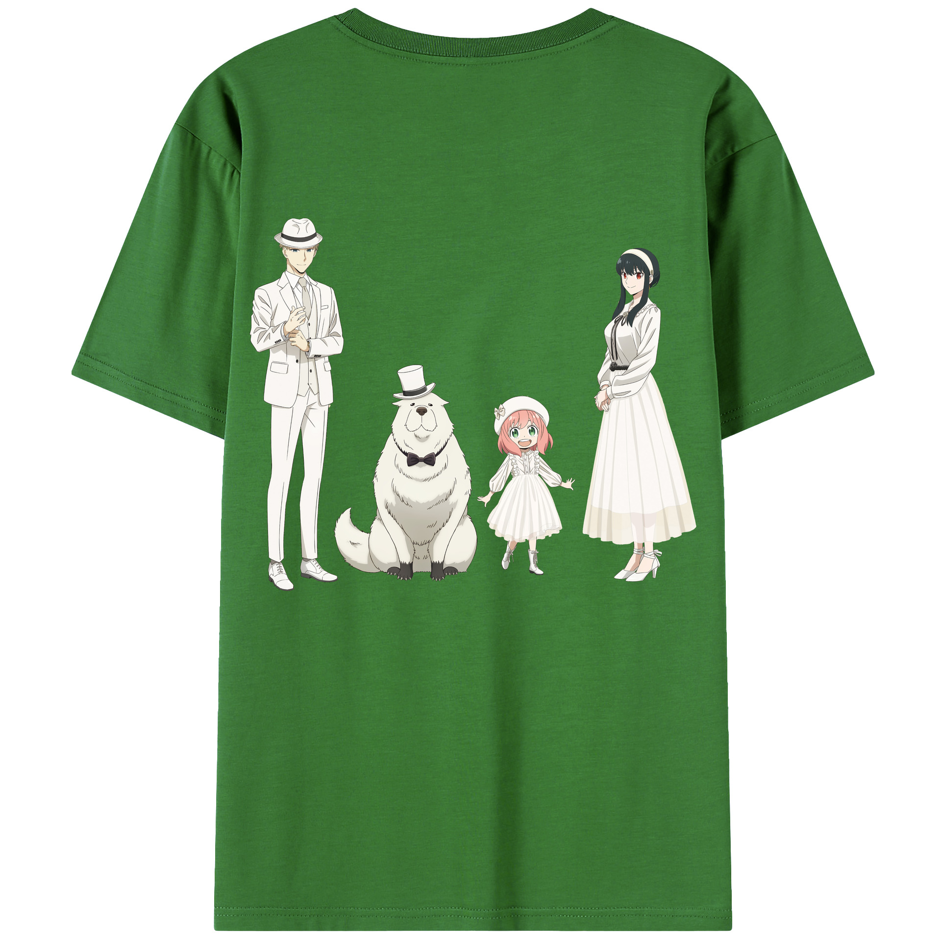 （画像用） SPY×FAMILY间谍家家酒 レディース半袖Tシャツ(バックプリント)